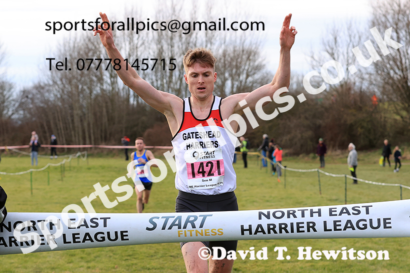 Senior Men, 2025 Start Fitness NEHL Sherman Cup/Divison Shield, Temple Park, South Shields. Photo: David T. Hewitson/Sports for All Pics